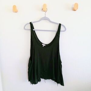 Free People Raw Hem Swing Tank Top